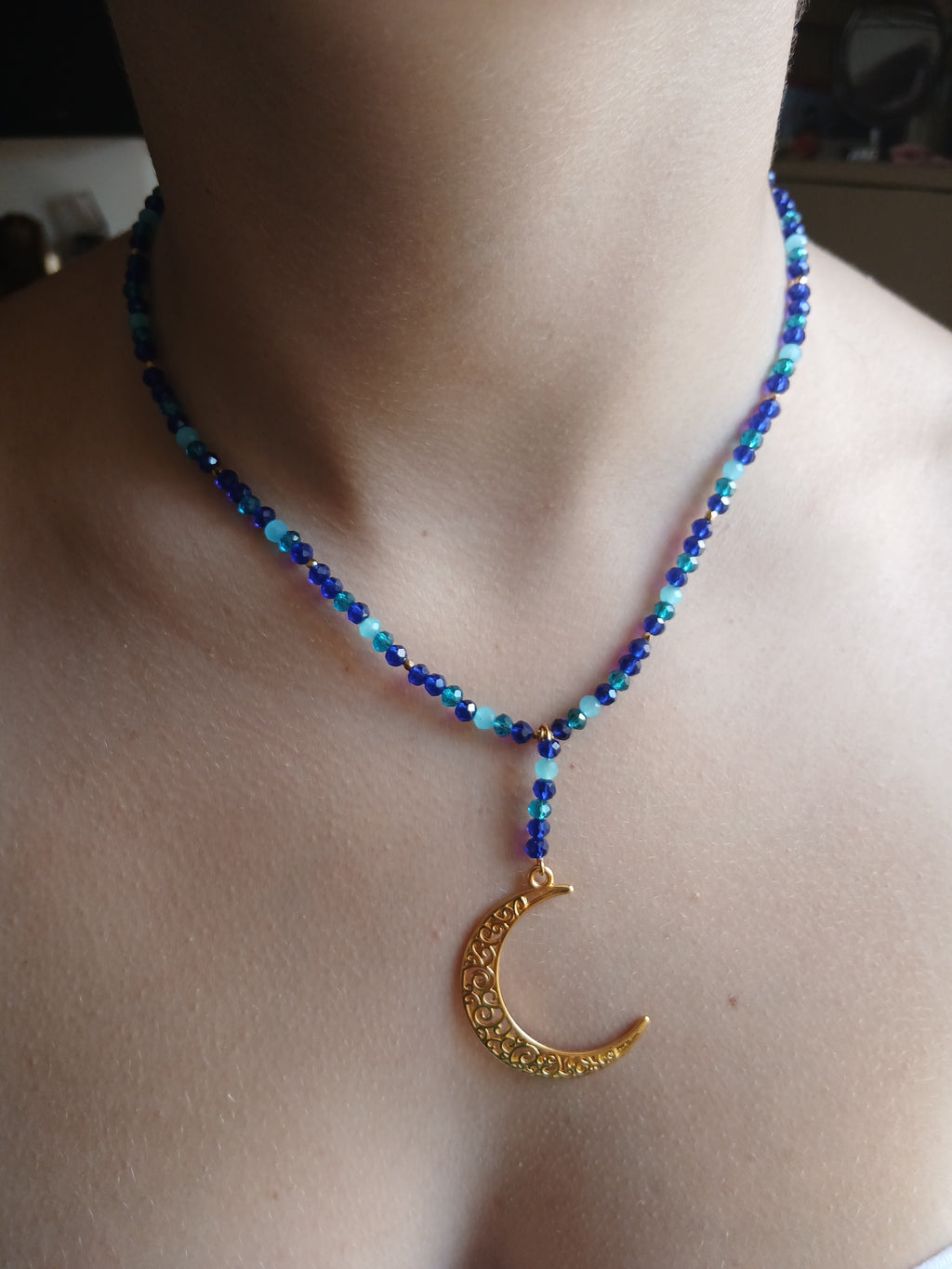 Collier Tsukiyo Azur
