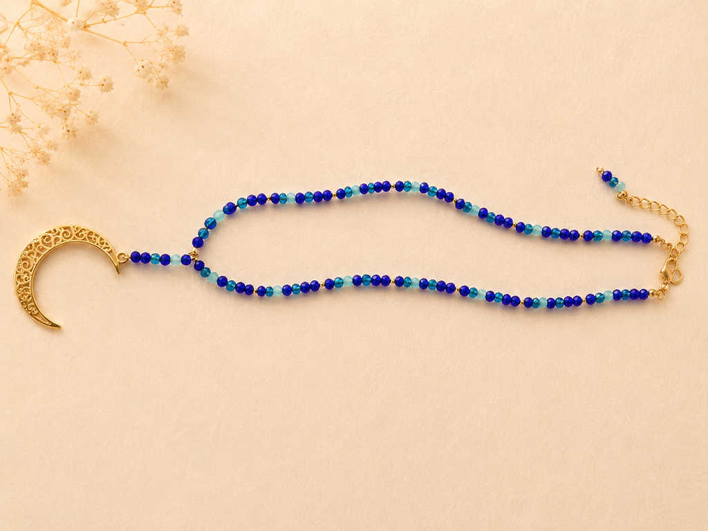 Collier Tsukiyo Azur